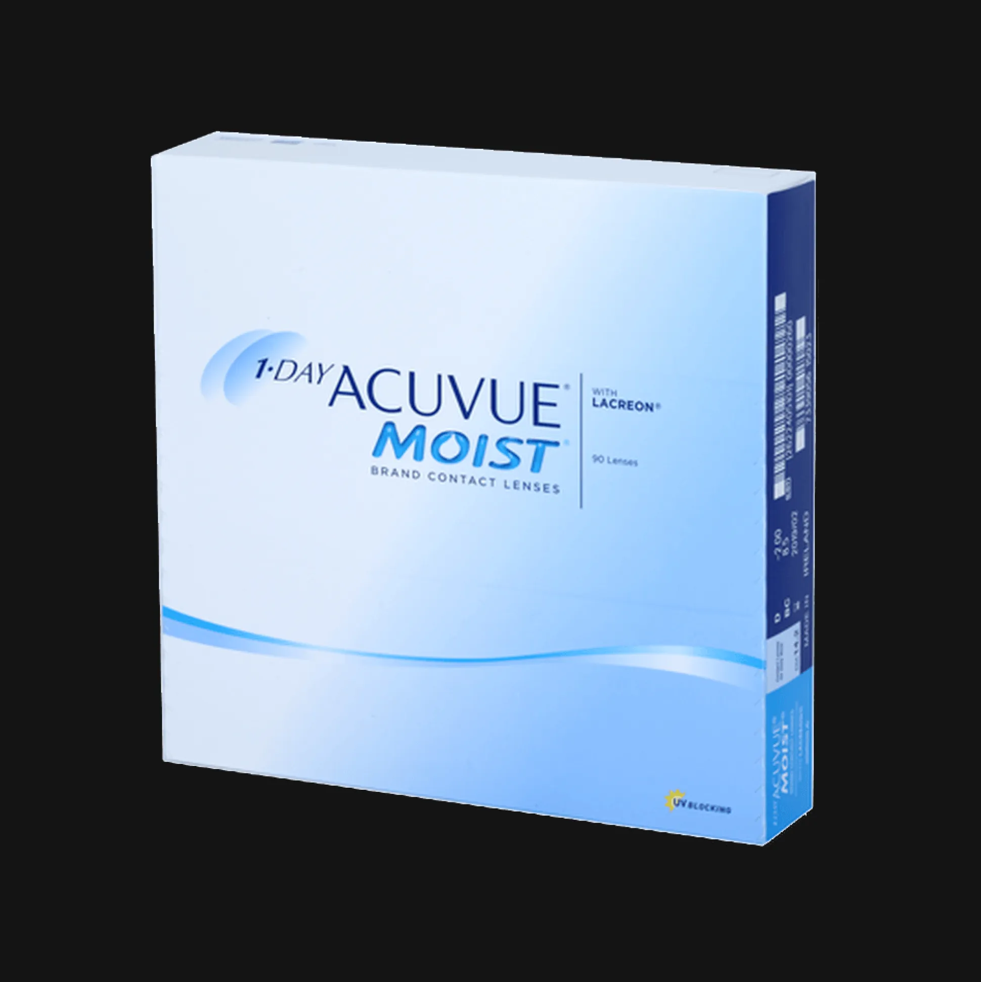 1-DAY ACUVUE® MOIST® vente par 90