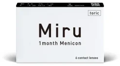 Miru 1month For Astigmatism - Boite de 6 lentilles